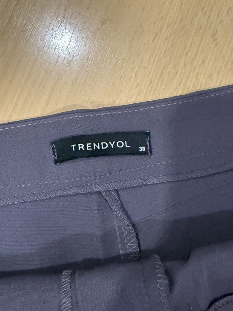 Trendyol Slate Blue Tailored Pleated Skort (Category: Skirts) located in Muntinlupa City. Submitted by alexisofia (Listing ID 1469852825, Image 3). Description: like new, worn a few times only / excellent condition size: Size 38 / Fits Medium (EU 38 / US 6 / UK 10) Brand Trendyol.