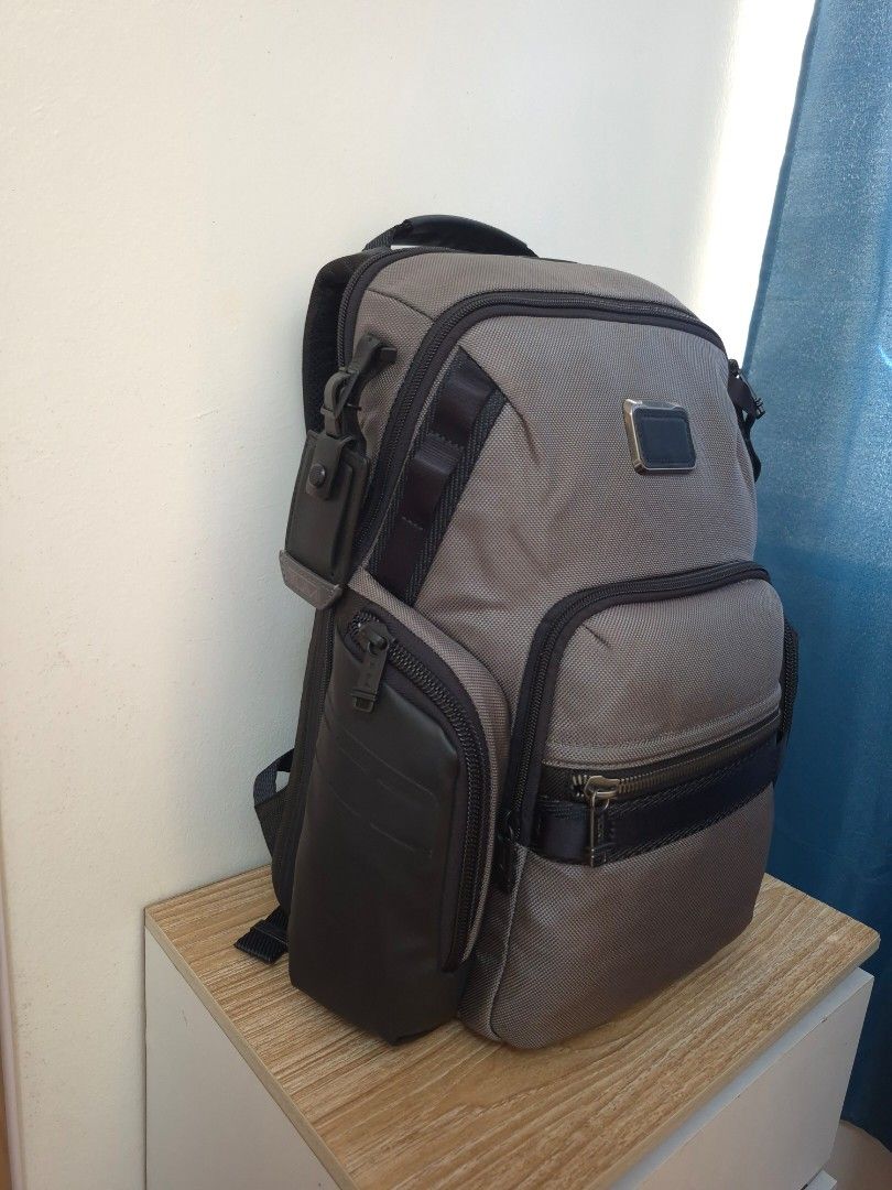 Tumi Alpha Navigation.... (Category: Backpacks) located in Davao. Submitted by bae214214 (Listing ID 1469940850, Image 2). Description: Ptpa Salamat admin Tumi Alpha Bravo Navigation Expandable Business Backpack "232793CH" Dimension Approx: 16 x 14 x 7.5 " Excellent to likenew color and condition No issue ‼️ Malinis labas at loob Sobrang ganda at solid pa ng bag Price: 22,500 .