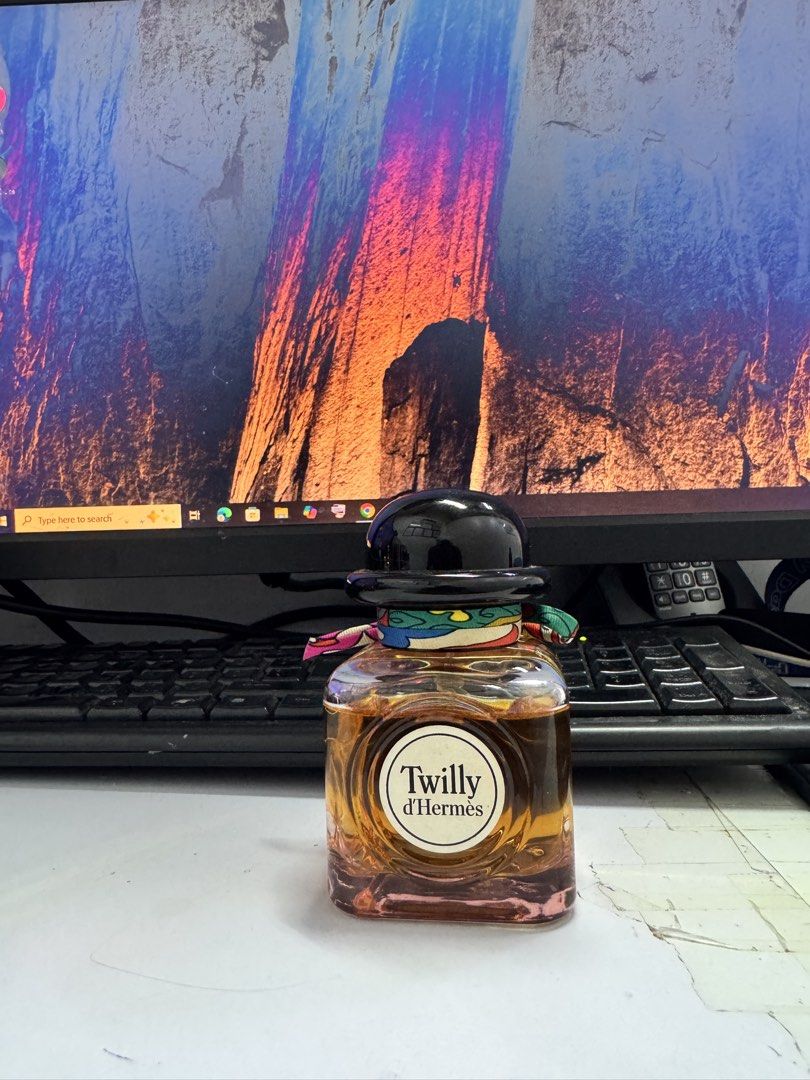 Twilly d'Hermes 85ml (Category: Fragrance & Deodorants) located in Manila. Submitted by catumishima (Listing ID 1469805109, Image 1). Description: selling my authentic twilly d'hermes 85ml (see juice level) no box bottle only..