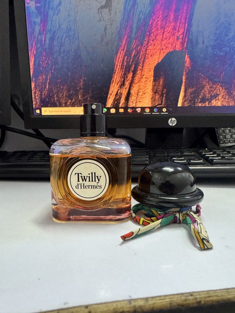 Twilly d'Hermes 85ml (Category: Fragrance & Deodorants) located in Manila. Submitted by catumishima (Listing ID 1469805109, Image 2). Description: selling my authentic twilly d'hermes 85ml (see juice level) no box bottle only..