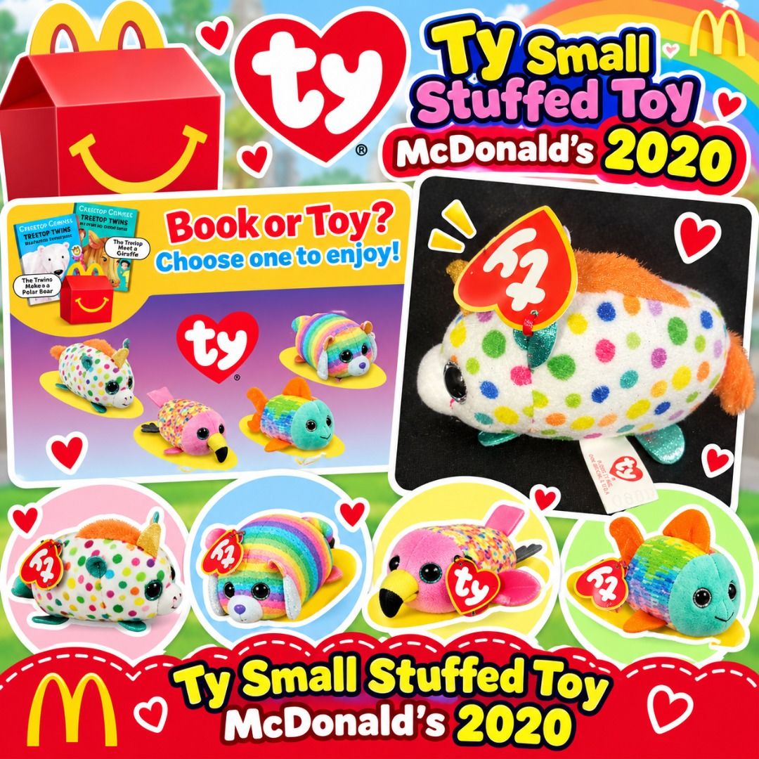 Ty Small Stuffed Toy (Category: Plushies & Soft Toys) located in Davao. Submitted by purple_stitch87 (Listing ID 1469905140, Image 1). Description: Ty Small Stuffed Toy " McDonald's 2020.
