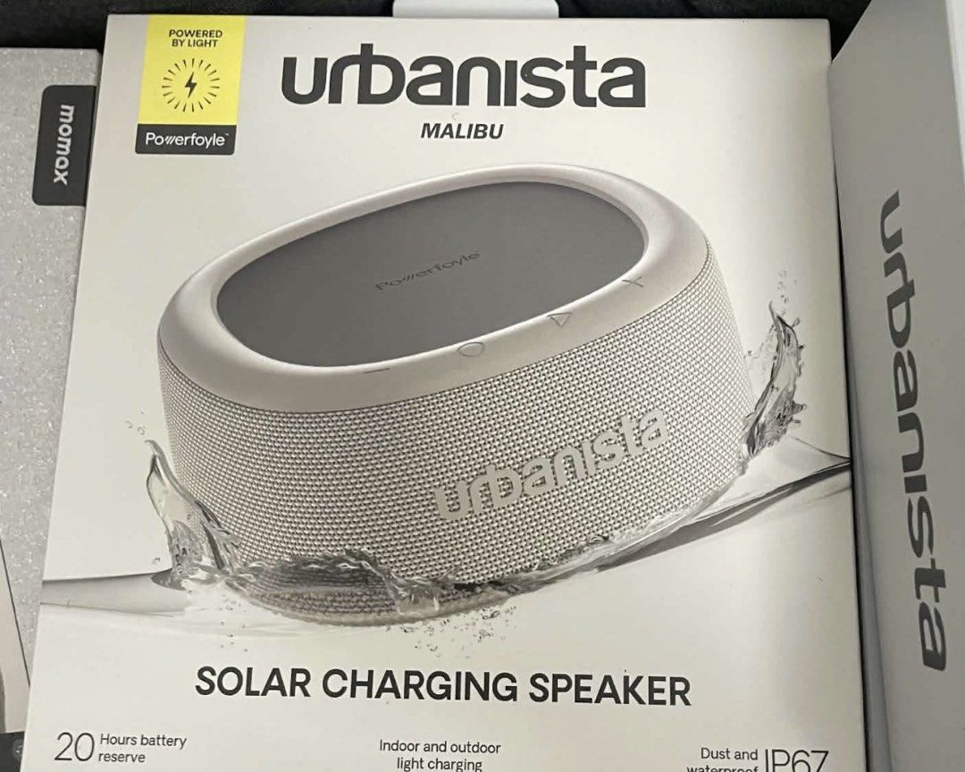 UBANISTA Malibu Solar Charging Bluetooth Speaker (Category: Soundbars, Speakers & Amplifiers) located in Manila. Submitted by adee_dg (Listing ID 1469832727, Image 2). Description: .