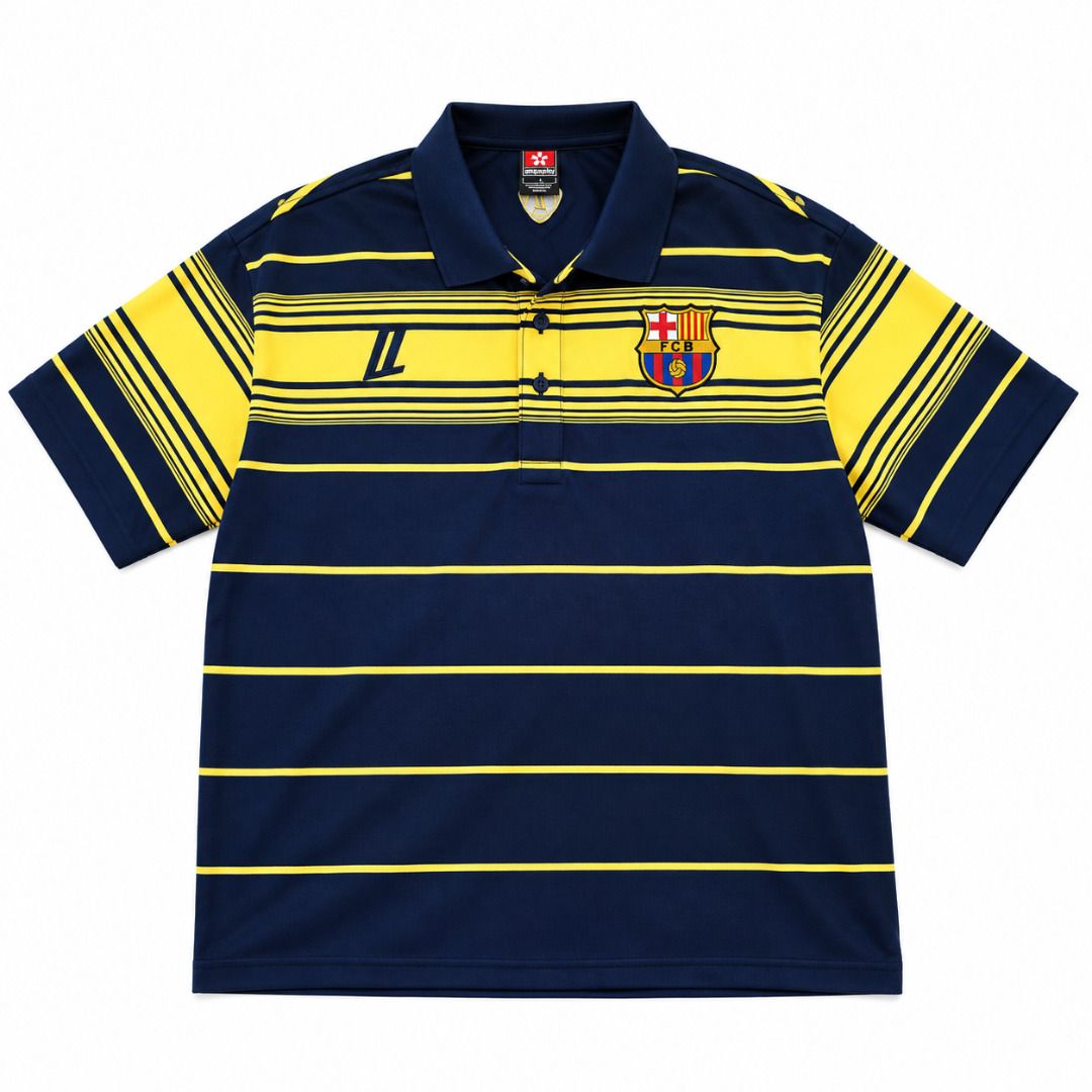 UltraLight London Barca Polo (Category: Tshirts & Polo Shirts ) located in San Fernando. Submitted by fynder (Listing ID 1469897901, Image 3). Description: UltraLight London Barca Polo Available Sizes: S - XXL Colorway : Navy Yellow / Brown 💬 DM for more Photos or Size Chart 📦 Fast processing (Air cargo freight) 💬 More drops daily on IG: @fynder1 🔒 Buyer protection through Carousell — shop with confidence .