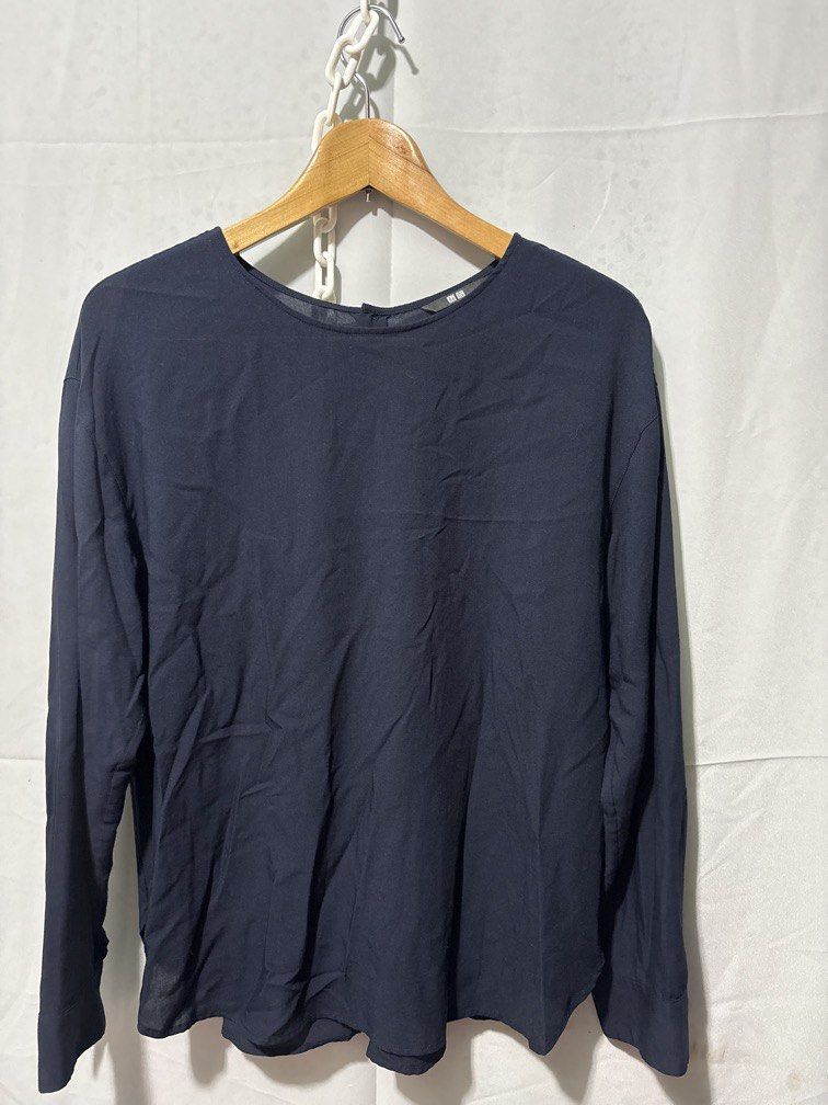 Uni Qlo Rayon Airy T Blouse (Category: Blouses) located in Tagum. Submitted by zerkinbrylethrift (Listing ID 1469833987, Image 3). Description: .
