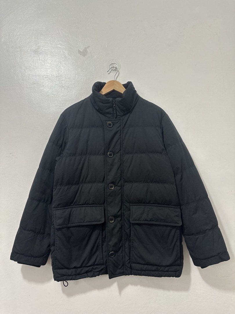 Uniqlo Black Down Puffer Jacket Men Medium (Category: Coats, Jackets and Outerwear) located in Balanga. Submitted by winterlab_ph (Listing ID 1469839995, Image 3). Description: C091 W 21 L 28.5.