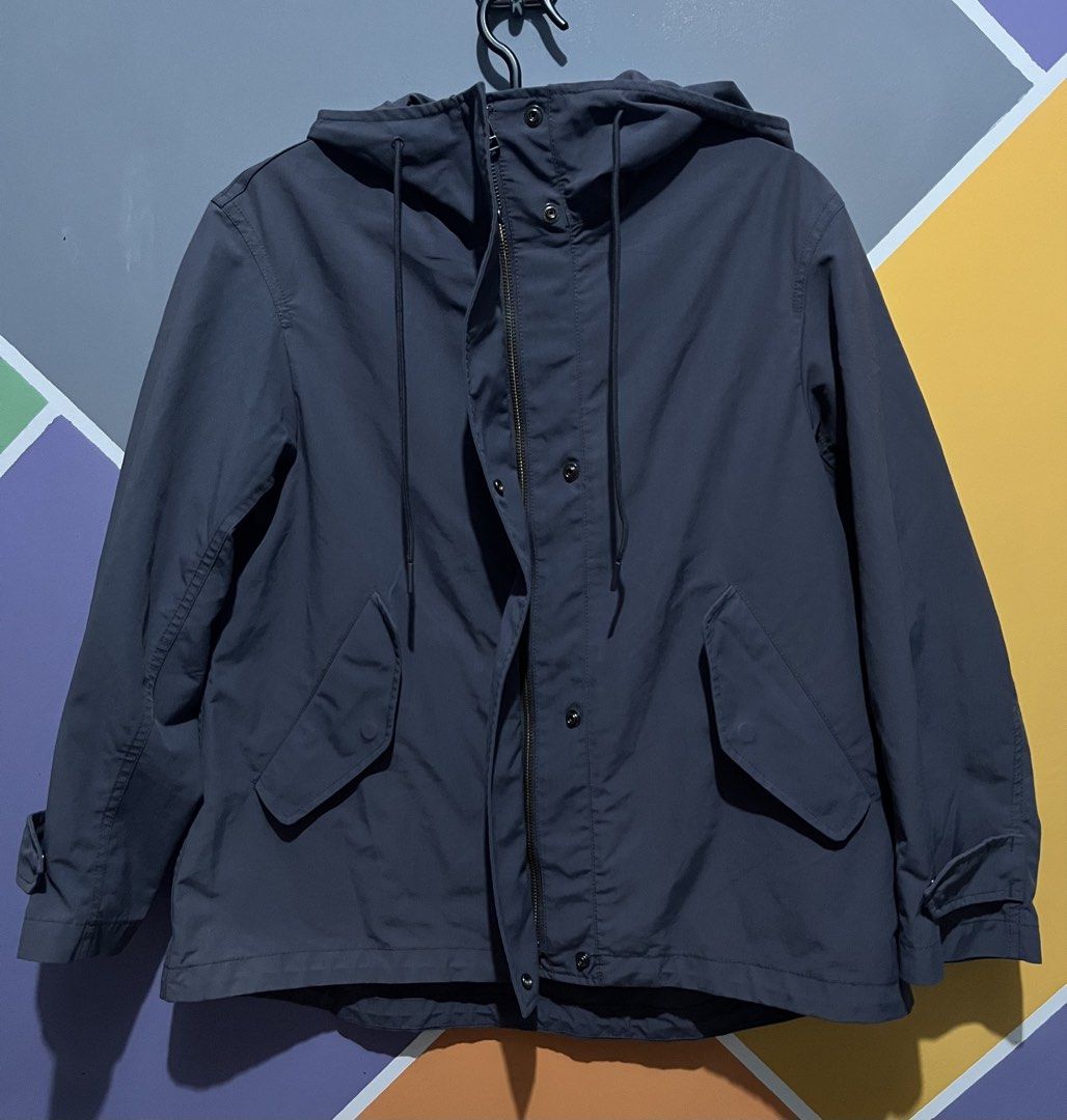 Uniqlo Cotton Blend Parka (Category: Coats, Jackets and Outerwear) located in Lingayen. Submitted by moreonuniqlo (Listing ID 1469896411, Image 2). Description: Small on Tag (21x24) Good as New No Issue.