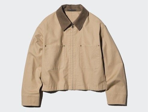Uniqlo Jackets M (Category: Coats, Jackets and Outerwear) located in Quezon City. Submitted by caramianns (Listing ID 1469904029, Image 1). Description: Brown-Med Denim Blue-Small Denim Navy-Small.