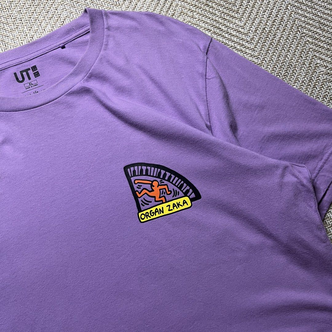 Uniqlo UT x Keith Haring Tokyo (Category: Tshirts & Polo Shirts ) located in Rizal. Submitted by cattleya_street (Listing ID 1469936359, Image 3). Description: Uniqlo UT x Keith Haring Tokyo Size: XL Measurments: W - 22.5in L - 29in Excellent Condition Mine: ₱400.