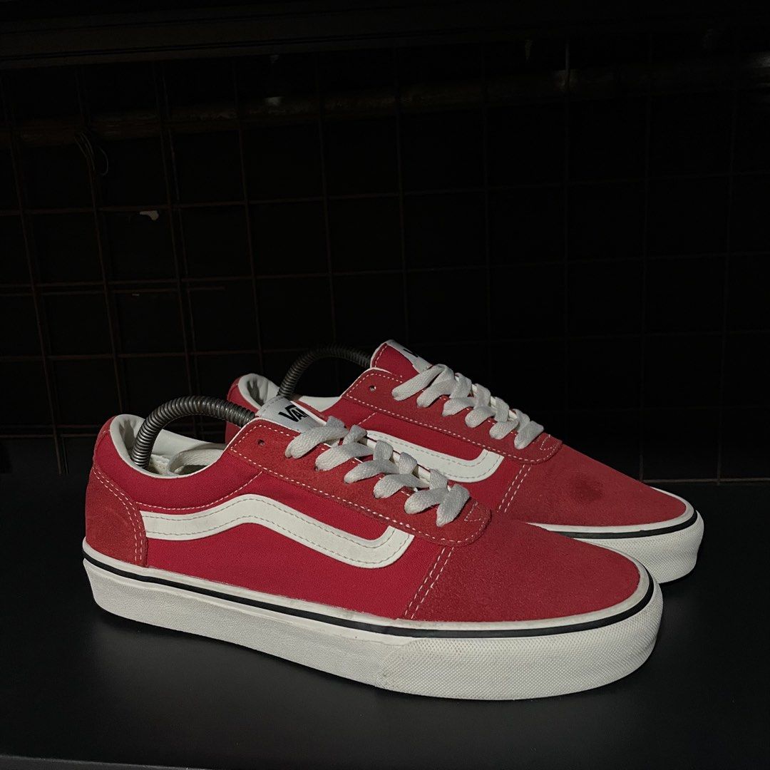 Vans Ward Red (Category: Sneakers) located in Quezon City. Submitted by rezzle_ (Listing ID 1469879638, Image 2). Description: VANS OS WARD RED SIZE 8.5 MENS USED NO BOX!.