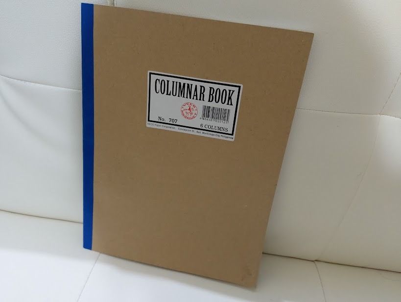VECO Columnar Book No. 707 6 Columns (Category: Textbooks) located in Quezon City. Submitted by susmaryosep1 (Listing ID 1469877502, Image 2). Description: - Brand/Model: VECO Columnar Book (707) - Layout: 6 columns, standard accounting ledger - Cover: Brown craft cover with blue spine tape - Condition: Brand new, clean pages - Best for: Bookkeeping, inventory tracking, and financial records - Shipping: Fast shipping available / Meet-ups can be a