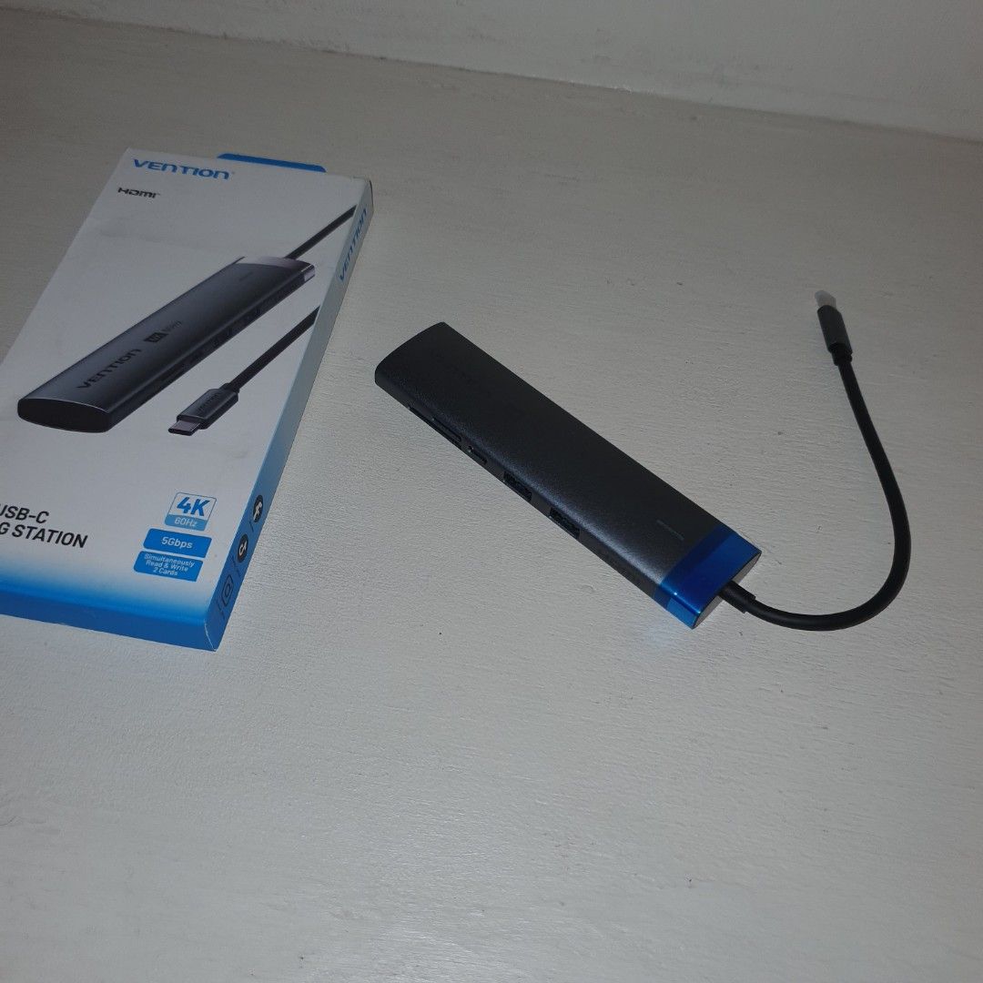 Vention 7 in 1 docking station usb type c power delivery dongle (Category: Cleaning Tools & Supplies) located in Manila. Submitted by d_real_deal (Listing ID 1469936962, Image 3). Description: .