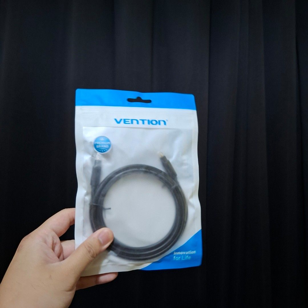 Vention optical audio fiber cable for speaker (Category: Cleaning Tools & Supplies) located in Manila. Submitted by d_real_deal (Listing ID 1469937270, Image 2). Description: .