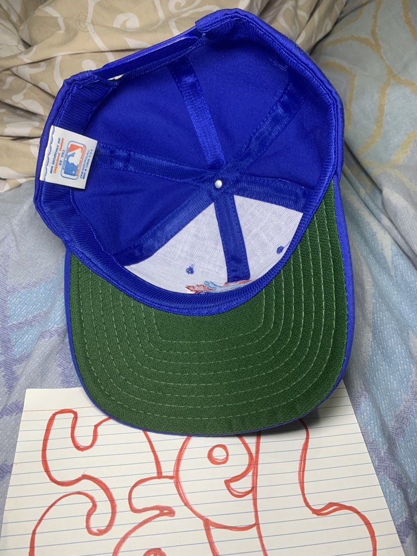 vintage bluejays snapback (Category: Caps & Hats) located in Manila. Submitted by papayaelmoto (Listing ID 1469774517, Image 2). Description: vintage bluejays snapback by designeraward headwear cotton/poly no issue add shipping sa malayo.