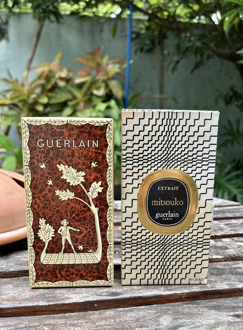 Vintage Guerlain Mitsouko Parfum (Category: Fragrance & Deodorants) located in San Fernando. Submitted by skylarlune (Listing ID 1469815185, Image 1). Description: Vintage✨ Rosebud flacon, sealed 15ml parfum .