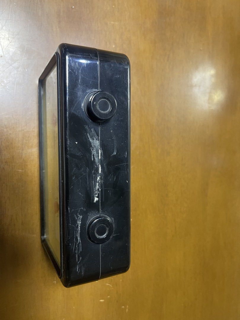 Vintage Seiko Quartz Chess Clock (Category: Clocks) located in Manila. Submitted by chesterson1979. (Listing ID 1469935658, Image 2). Description: - Authentic vintage Seiko quartz chess clock, made in Japan - Dual analog clock faces with charming red star-shaped hands - Classic top buttons for switching player turns smoothly - Battery-operated and fully functional for all your matches - Condition: Shows minor surface scuffs and scratches on the c