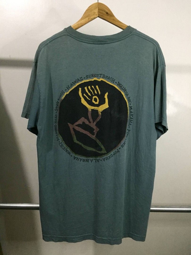 Vintage Surfwear (Category: Tshirts & Polo Shirts ) located in Balayan. Submitted by _wethrift (Listing ID 1469877098, Image 1). Description: Vintage Surfwear - Triple A Alstayle - 1-2-2 - size L - dimension 21.5 x 30 - excellent condition - color rate 8/10 - hairlines / neck tattering / armpit nail hole MINE - 700 +shipping fee 📍 BALAYAN, BATANGAS.