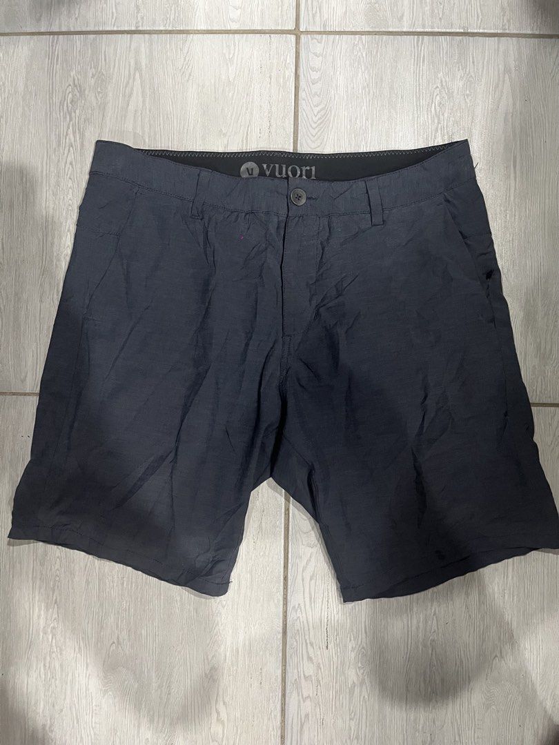 Vouri Walking Short / Dark Gray / Size 30 (Category: Shorts) located in Camalaniugan. Submitted by anarchymonopoly052128 (Listing ID 1469933355, Image 3). Description: Dimes: Waistline : 30 Length: 16.8 Inches Thigh: 12.5 Inches Leg Hole/Hem: 10 Inches .