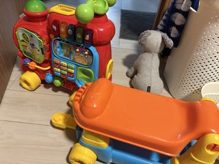 VTech Push and Ride Alphabet Train Toy, Babies & Kids, Infant Playtime ...