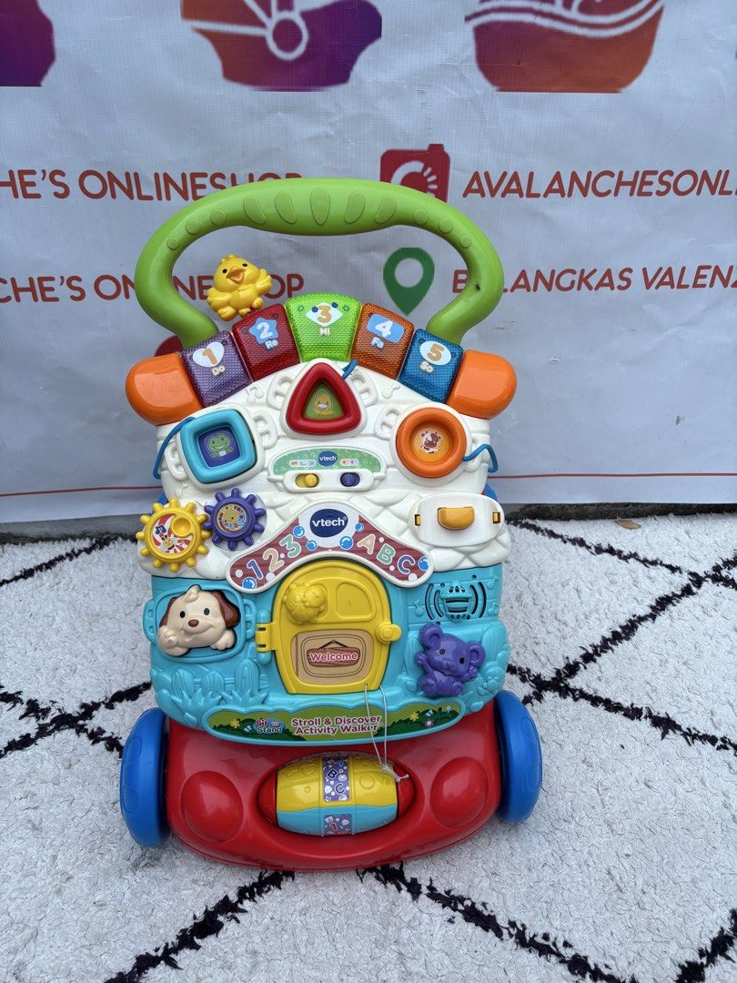 Vtech Push walker (Category: Infant Playtime) located in Manila. Submitted by avalanchesonlineshopmainacount (Listing ID 1469855333, Image 1). Description: .