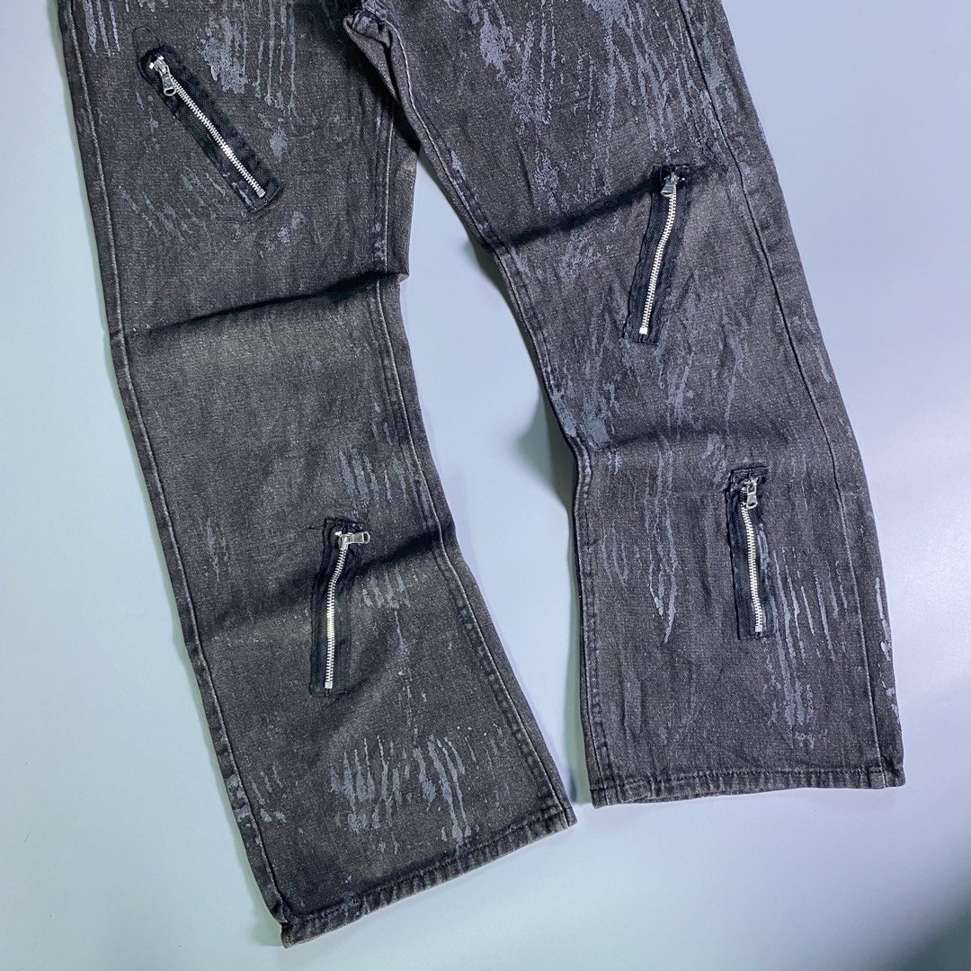 VTG Archive Like Japanese Flared Pants (Category: Jeans) located in Manila. Submitted by knives.finds (Listing ID 1469933912, Image 3). Description: W 29-30 L39 Thigh 11 LegOp 10 650 Free Shipping .