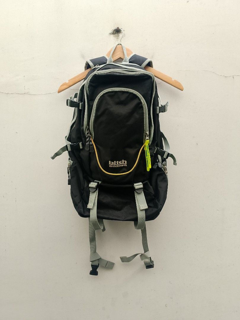 Vtg Bitch Skateboards Backpack (Category: Backpacks) located in Subic. Submitted by stealo (Listing ID 1469863632, Image 1). Description: Vtg Bitch Skateboards Backpack Good 1,800 J&T Gcash Olongapo City.
