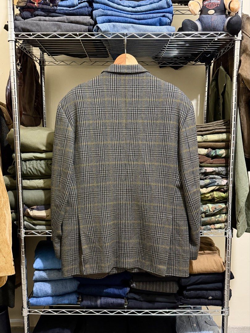 Vtg. Daniel Hechter Plaid Sport Coat Jacket (Category: Coats, Jackets and Outerwear) located in Dinalupihan. Submitted by brokencasket (Listing ID 1469918599, Image 2). Description: Vtg. Daniel Hechter Plaid Sport Coat Jacket Size 52 on tag. Measurements on photo. Model Height 5’8.