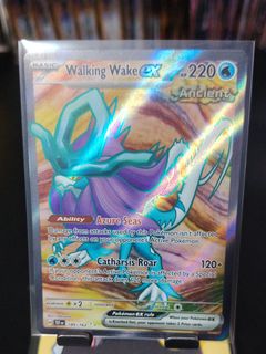 Walking Wake ex 205/162 SIR, Toys & Collectibles, Trading Cards, Graded ...