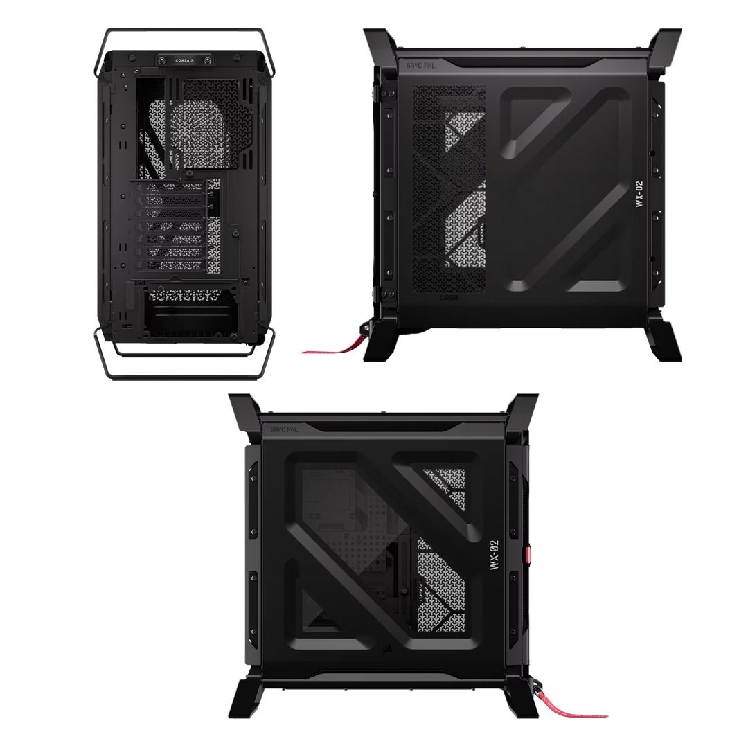 CORSAIR WARTHOG Performance Mid-Tower Case - Black / Mil Green ...