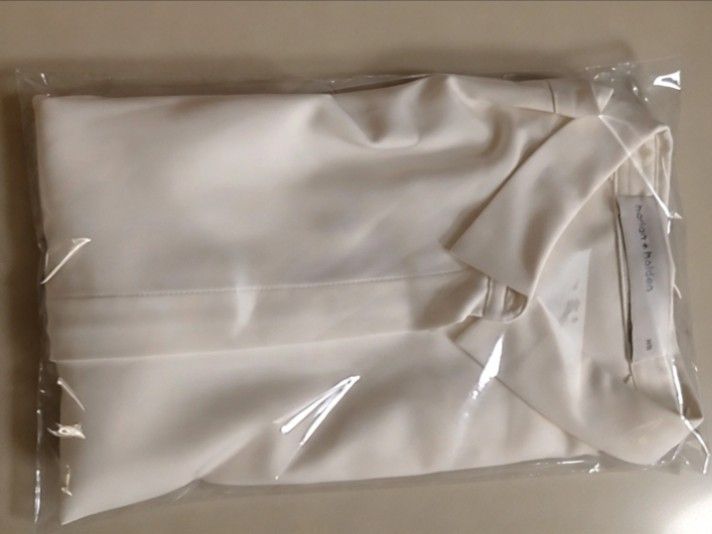 White sleeveless button-down shirt collared top (Category: Sleeveless) located in Manila. Submitted by charlottej01596 (Listing ID 1469775193, Image 2). Description: - Color: Solid White - Design: Sleeveless with classic collar and clean concealed button placket - Fit: Standard cut, hits around the hip - Fabric: Lightweight and breathable, ideal for warm weather or layering - Versatility: Easy to pair with any pants, skirts, or blazers.