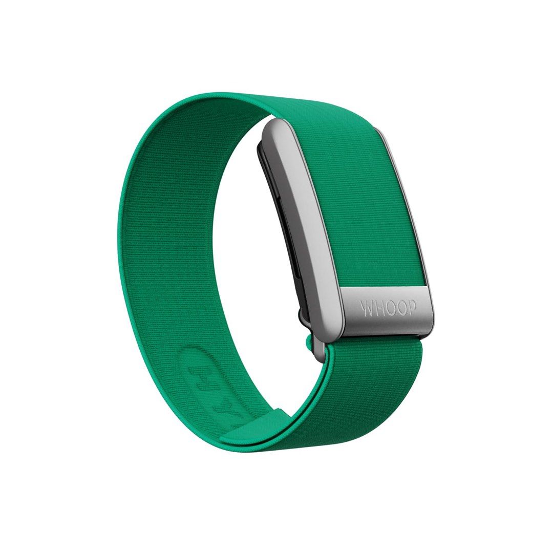 WHOOP BAND 4.0 (Category: Luxury Accessories) located in Manila. Submitted by vjs___ (Listing ID 1469805962, Image 2). Description: - Brand: Whoop - Model: Band 4.0 - Color: Vibrant Green - Condition: 5/5 (Excellent/Like New) - Features: Comfortable fabric strap, secure clasp, ideal for fitness and recovery tracking - Unisex design suitable for everyday use.