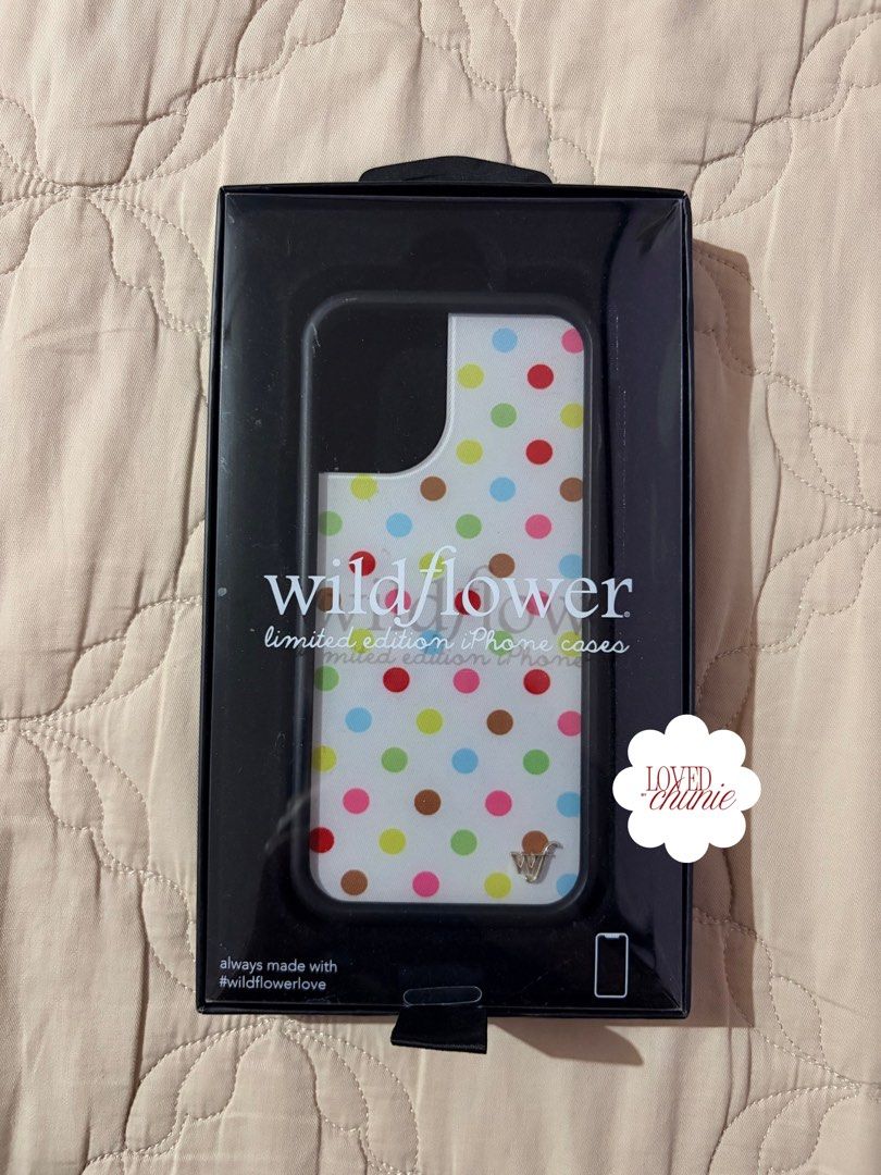WildFlower Polka Dots Iphone 17 Phone Case (Category: Cases & Sleeves) located in Davao. Submitted by lovedbychunie (Listing ID 1469774384, Image 1). Description: photos are taken & photographed by me :).