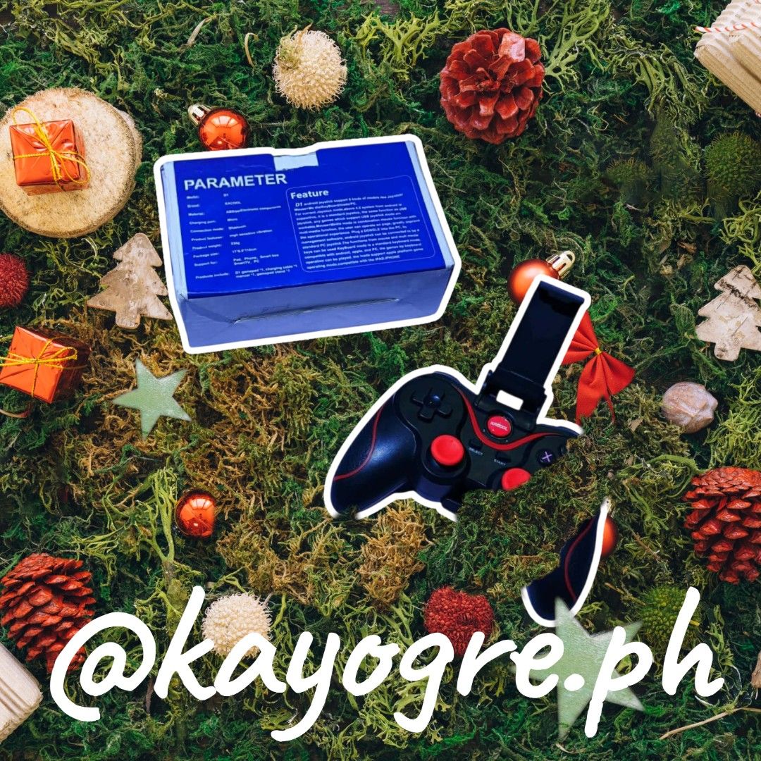 Wireless Bluetooth Game Controller with Holder | Mobile Gaming (Category: PlayStation) located in Makati City. Submitted by kayogre.ph (Listing ID 1469773928, Image 1). Description: TAYO PO, PINAKA-LOWEST AT THE MARKET! 💯 If natataasan po kayo sa PRESYO ko. Open po ang "MAKE OFFER" button ko. Kayo po mag-dedecide, ng PRESYO niyo. MABILISAN lang po ako magbenta. (all items, are sale on rush! 💨) 🚛 FAST & FREE SHIPPING on most items! ‡ DISCOUNTS 