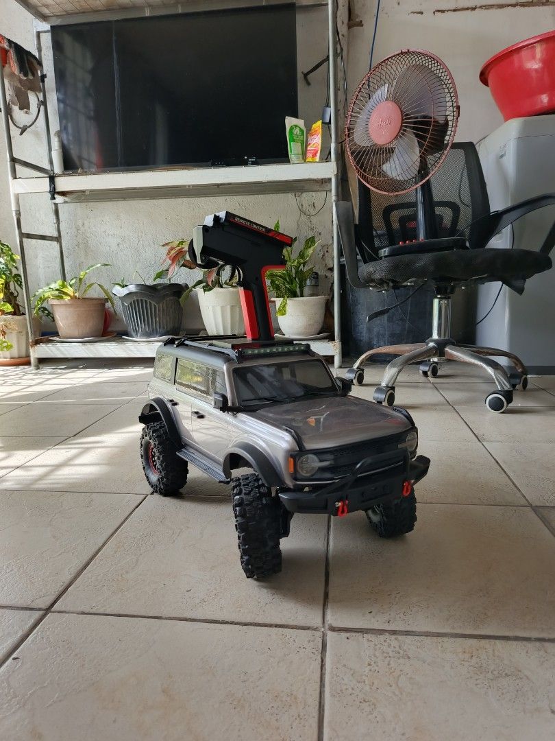 WLTOYS BRONCO 1:10 scale (brushed) (Category: Remote Control Toys) located in Manila. Submitted by beeping.henryy (Listing ID 1469813170, Image 1). Description: fs wltoys bronco hindi pa natrail (outside use only) with few minor scratches due to uses. .