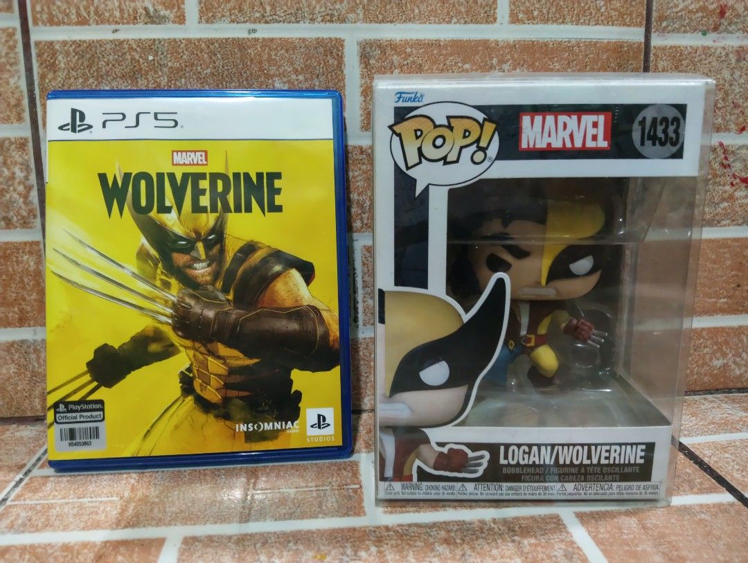 Wolverine PS5 Game (Category: Figurines & Statues) located in Caloocan City. Submitted by jbfuenzalida27 (Listing ID 1469937090, Image 1). Description: Tested and workig Ps5 game Wolverine - 2,600 Funko pop Logan/Wolverine - 600 Take all for 3k Meetup: c3 caloocan or pick up.