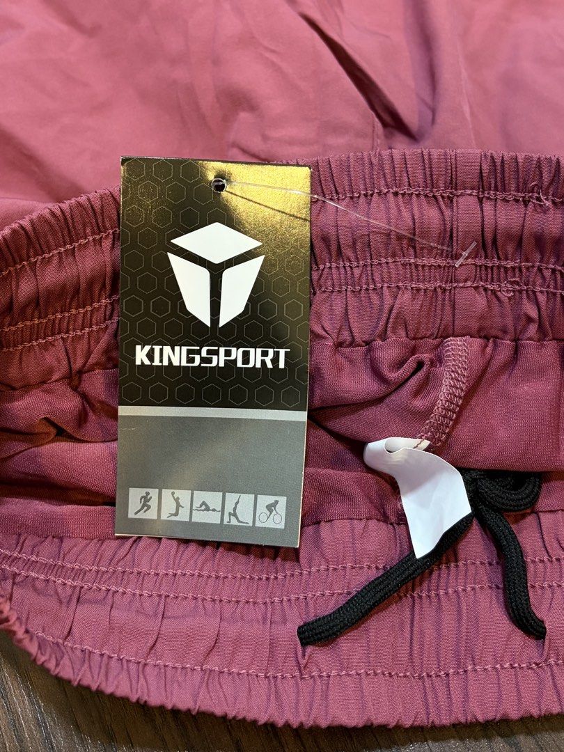 Women Athletic Running Shorts (Category: Shorts) located in Paranaque City. Submitted by trendyclothesco (Listing ID 1469847909, Image 3). Description: - Brand: TikTok Shop - Condition: Brand new with original paper tag attached - Color: dusty rose - Design: Double-layer with built-in inner shorts - Pockets: Convenient side zipper pockets with reflective dot details - Bought for P380.