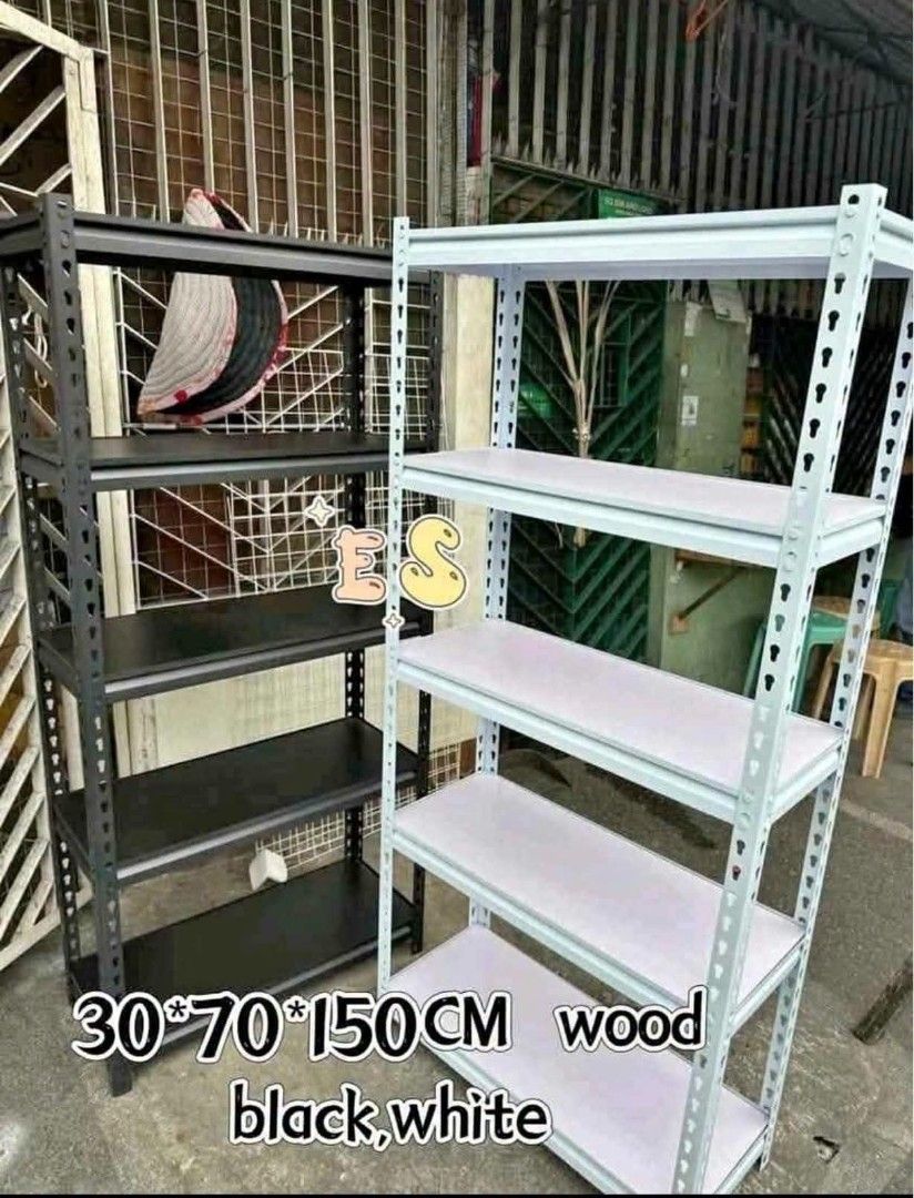 Wooden shelves rack (Category: Announcements) located in Manila. Submitted by haideshop (Listing ID 1469812412, Image 2). Description: 5layer rack wood 30*70*150cm 1800 30*120*180cm 2400 40*120*200cm 2500 Black, white.