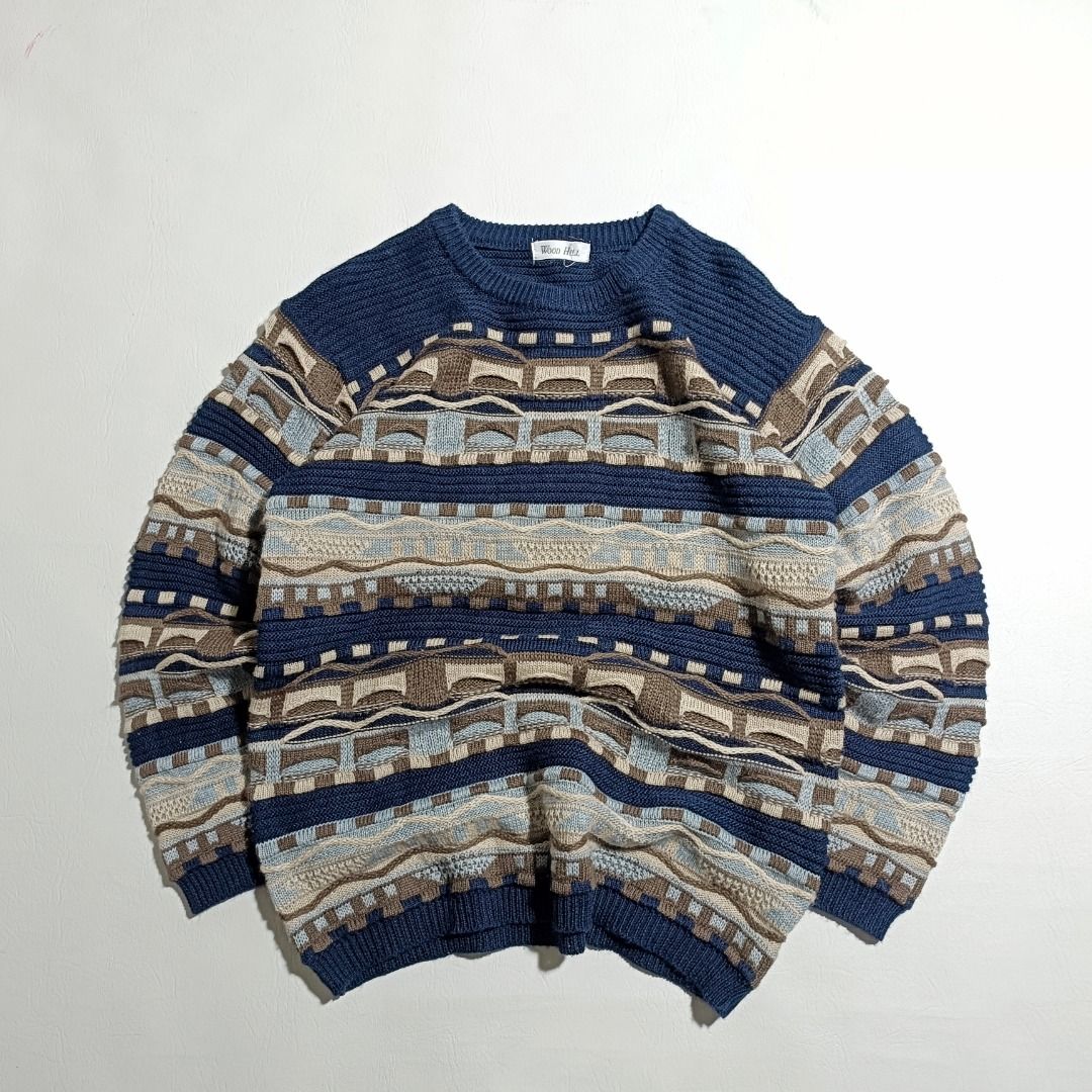 Woodhill Knitted-Coogi Vibe (Category: Coats, Jackets and Outerwear) located in Baguio. Submitted by freshmarket_2600 (Listing ID 1469889148, Image 1). Description: Brand: Woodhill-Coogi Vibe Tags: Complete Size: Large Dimension: L27W20 Condition: Excellent Color rate: 10/10 Color: Issue/s: None.