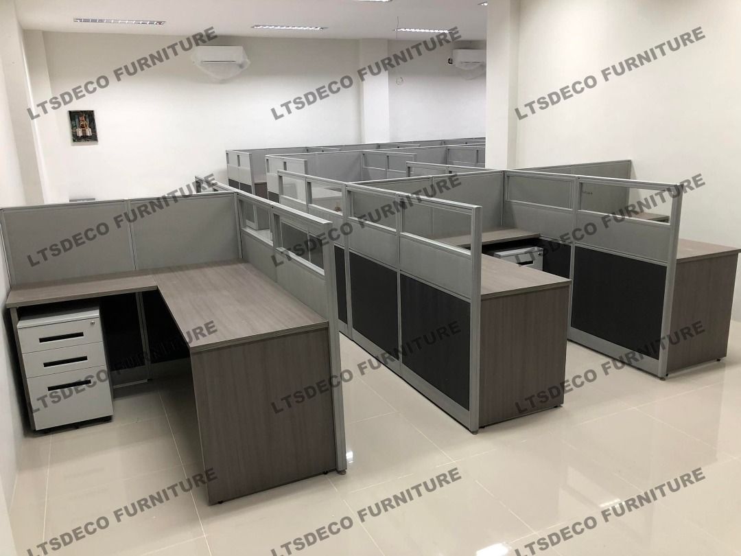 workstation modular tables customized office partition furnitures (Category: Office Furniture & Fixtures) located in Quezon City. Submitted by janis666 (Listing ID 1469759988, Image 3). Description: 👉Are you looking for WORKSTATION, MODULAR CUBICLES OFFICE PARTITION, and OFFICE FURNITURE SUPPLIER? LTSDECO Furniture, is direct supplier, manufacturer, and trusted provider of high quality, affordable and durable modular office divider partition, ho