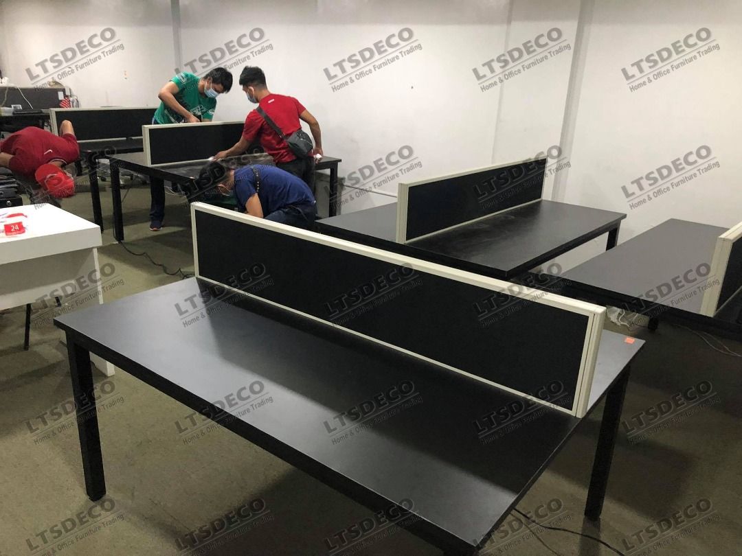 workstation modular tables customized office partition furnitures (Category: Office Furniture & Fixtures) located in Quezon City. Submitted by lailace (Listing ID 1469834331, Image 2). Description: 👉Are you looking for WORKSTATION, MODULAR CUBICLES OFFICE PARTITION, and OFFICE FURNITURE SUPPLIER? LTSDECO Furniture, is direct supplier, manufacturer, and trusted provider of high quality, affordable and durable modular office divider partition, hom