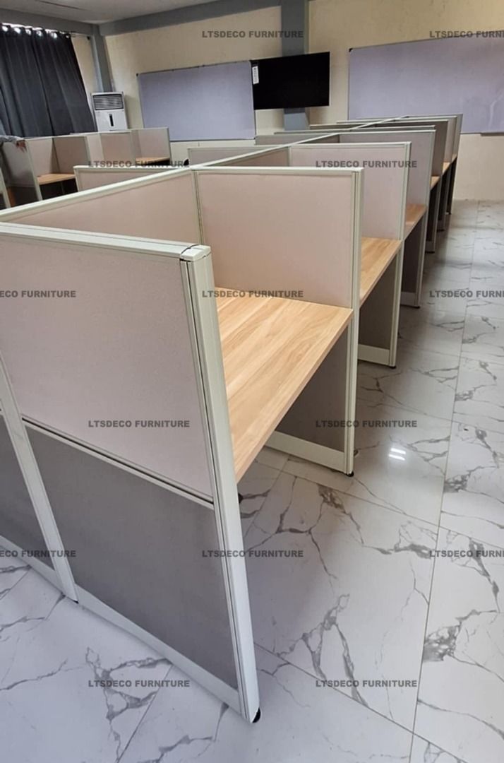 workstation table customized office partition full fabric finish modular furnitures (Category: Office Furniture & Fixtures) located in Quezon City. Submitted by maxinelot (Listing ID 1469769027, Image 1). Description: 👉Are you looking for WORKSTATION, MODULAR CUBICLES OFFICE PARTITION, and OFFICE FURNITURE SUPPLIER? LTSDECO Furniture, is direct supplier, manufacturer, and trusted provider of high quality, affordable and durable modular office di
