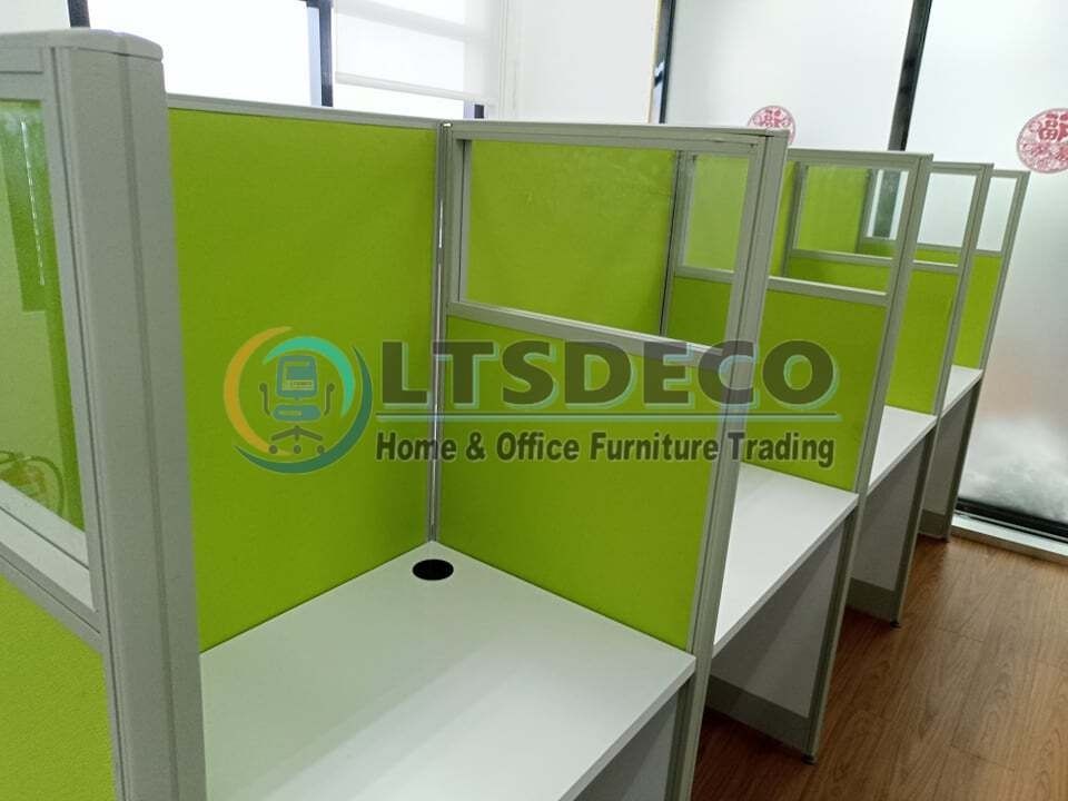 workstation table customized office partition furnitures (Category: Office Furniture & Fixtures) located in Caloocan City. Submitted by cheska.ltsdeco (Listing ID 1469785411, Image 3). Description: 👉Are you looking for WORKSTATION, MODULAR CUBICLES OFFICE PARTITION, and OFFICE FURNITURE SUPPLIER? LTSDECO Furniture, is direct supplier, manufacturer, and trusted provider of high quality, affordable and durable modular office divider partition, hom