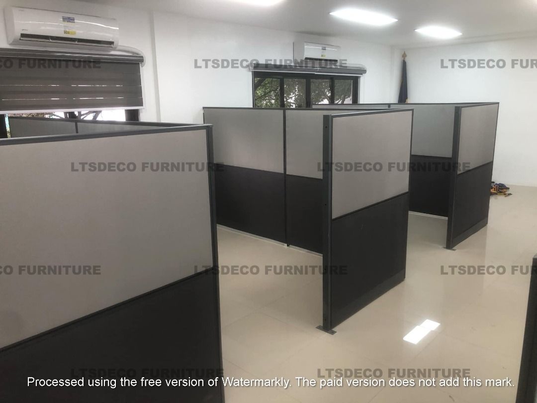 workstation table modular office partition furnitures (Category: Office Furniture & Fixtures) located in Quezon City. Submitted by ltsdecofurniture (Listing ID 1469843284, Image 3). Description: 👉Are you looking for WORKSTATION, MODULAR CUBICLES OFFICE PARTITION, and OFFICE FURNITURE SUPPLIER? LTSDECO Furniture, is direct supplier, manufacturer, and trusted provider of high quality, affordable and durable modular office divider partition, home a