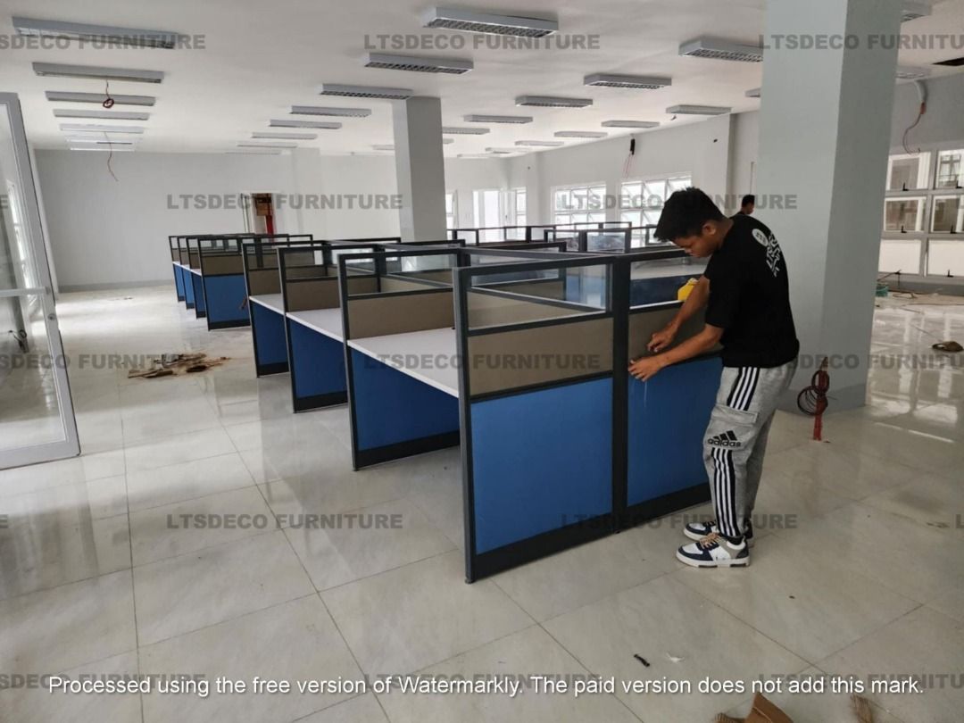 workstation tables customized office partition furnitures (Category: Office Furniture & Fixtures) located in Quezon City. Submitted by 09634664786 (Listing ID 1469760006, Image 3). Description: 👉Are you looking for WORKSTATION, MODULAR CUBICLES OFFICE PARTITION, and OFFICE FURNITURE SUPPLIER? LTSDECO Furniture, is direct supplier, manufacturer, and trusted provider of high quality, affordable and durable modular office divider partition, home an