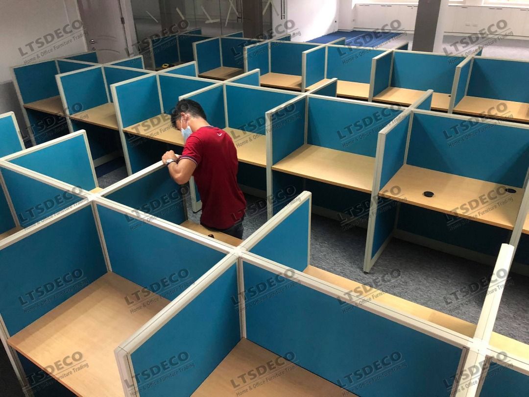 workstation tables modular customized office partition furnitures (Category: Office Furniture & Fixtures) located in Caloocan City. Submitted by lara.ltsdeco (Listing ID 1469763907, Image 3). Description: 👉Are you looking for WORKSTATION, MODULAR CUBICLES OFFICE PARTITION, and OFFICE FURNITURE SUPPLIER? LTSDECO Furniture, is direct supplier, manufacturer, and trusted provider of high quality, affordable and durable modular office divider partiti