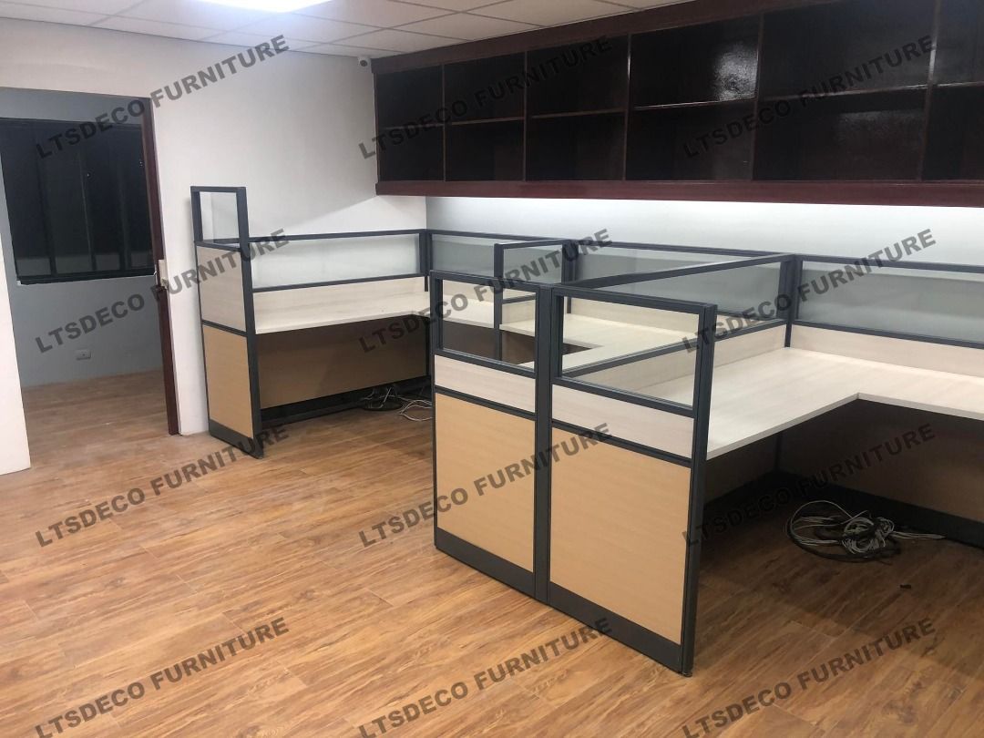 workstation tables modular customized office partition furniture cubicles (Category: Office Furniture & Fixtures) located in Caloocan City. Submitted by cheska.ltsdeco (Listing ID 1469764010, Image 2). Description: 👉Are you looking for WORKSTATION, MODULAR CUBICLES OFFICE PARTITION, and OFFICE FURNITURE SUPPLIER? LTSDECO Furniture, is direct supplier, manufacturer, and trusted provider of high quality, affordable and durable modular office divid