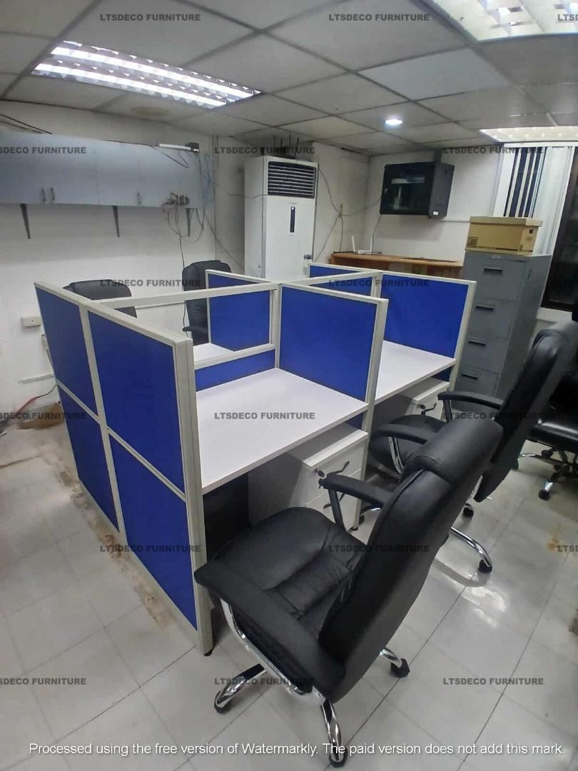 workstation tables modular customized office partition furniture (Category: Office Furniture & Fixtures) located in Caloocan City. Submitted by cheska.ltsdeco (Listing ID 1469826145, Image 2). Description: 👉Are you looking for WORKSTATION, MODULAR CUBICLES OFFICE PARTITION, and OFFICE FURNITURE SUPPLIER? LTSDECO Furniture, is direct supplier, manufacturer, and trusted provider of high quality, affordable and durable modular office divider partit
