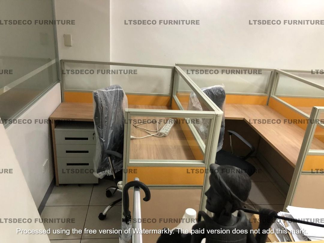 workstation tables modular office partition furnitures (Category: Office Furniture & Fixtures) located in Caloocan City. Submitted by cheska.ltsdeco (Listing ID 1469763022, Image 3). Description: 👉Are you looking for WORKSTATION, MODULAR CUBICLES OFFICE PARTITION, and OFFICE FURNITURE SUPPLIER? LTSDECO Furniture, is direct supplier, manufacturer, and trusted provider of high quality, affordable and durable modular office divider partition, home 