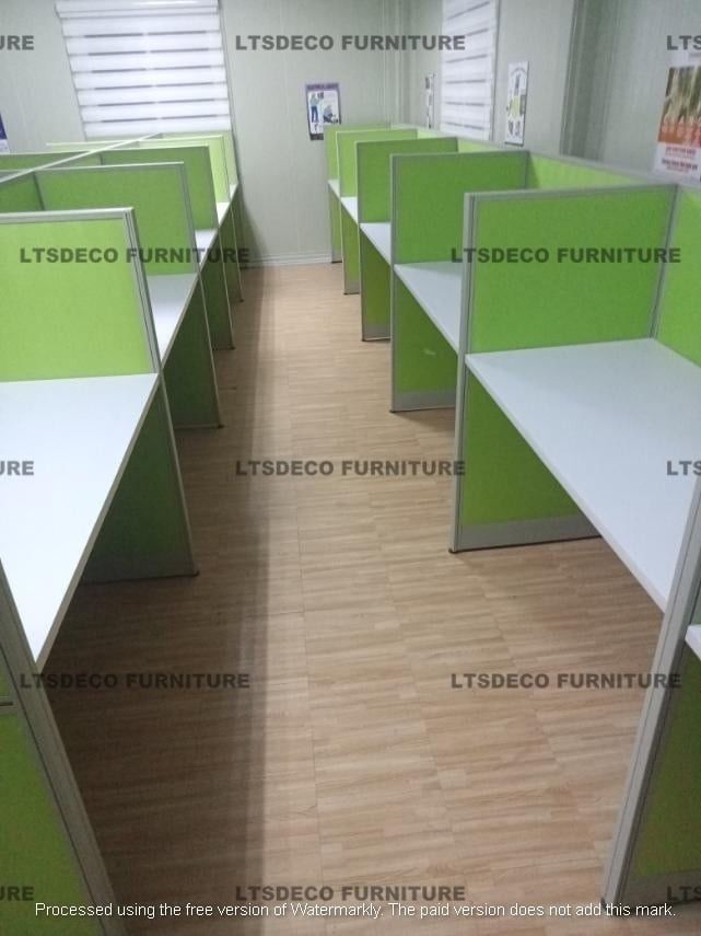workstation tables modular office partition customized bpo system (Category: Office Furniture & Fixtures) located in Caloocan City. Submitted by cheska.ltsdeco (Listing ID 1469783402, Image 1). Description: 👉Are you looking for WORKSTATION, MODULAR CUBICLES OFFICE PARTITION, and OFFICE FURNITURE SUPPLIER? LTSDECO Furniture, is direct supplier, manufacturer, and trusted provider of high quality, affordable and durable modular office divider parti