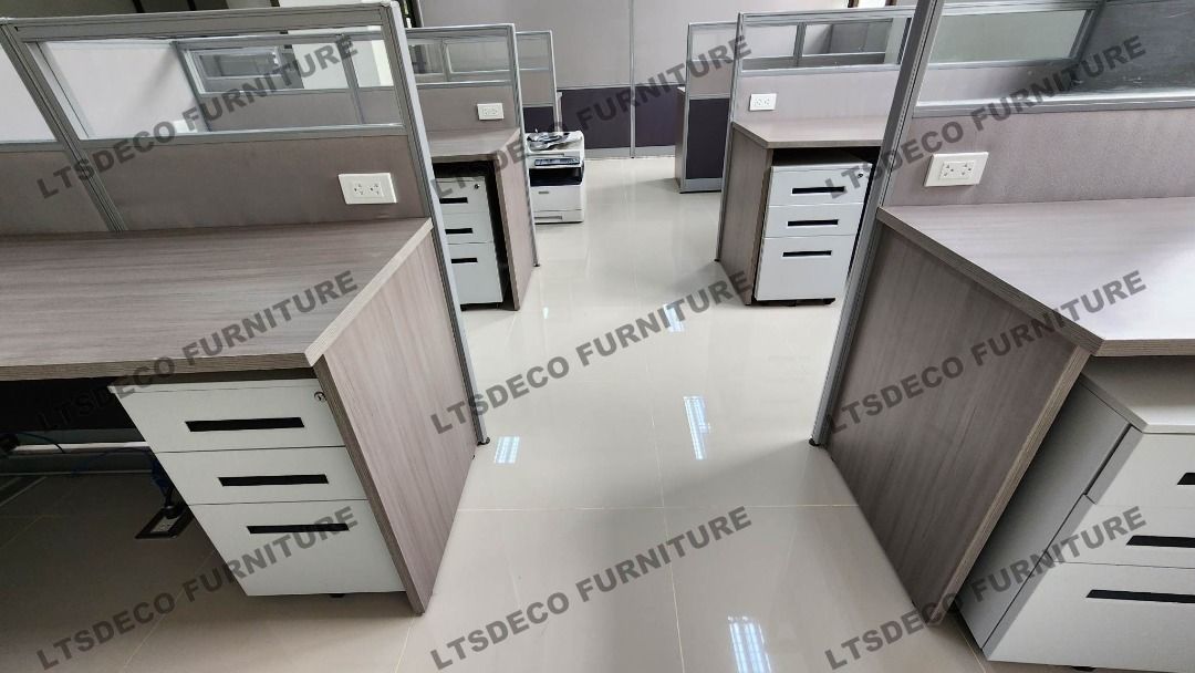 workstation tables modular office partition furniture customized (Category: Office Furniture & Fixtures) located in Caloocan City. Submitted by cheska.ltsdeco (Listing ID 1469788178, Image 1). Description: 👉Are you looking for WORKSTATION, MODULAR CUBICLES OFFICE PARTITION, and OFFICE FURNITURE SUPPLIER? LTSDECO Furniture, is direct supplier, manufacturer, and trusted provider of high quality, affordable and durable modular office divider partit