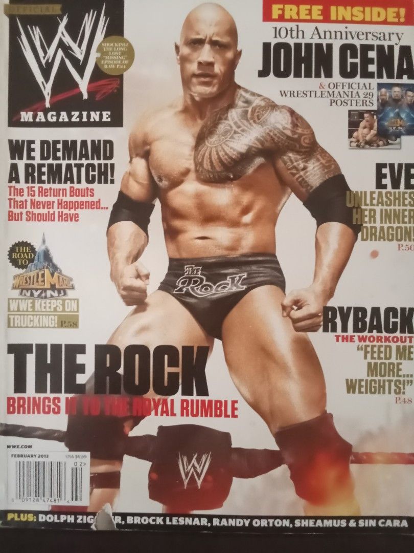 WWE Magazine 2012 - 2013 Issues (Category: Magazines) located in Cavite. Submitted by emilgarcia09 (Listing ID 1469911822, Image 1). Description: 200 Each Issues from 2012 - 2013 Minimum of 3 Issues per transaction.